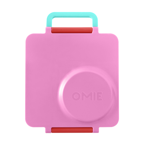 Omie omiebox hot and cold bento box pink berry colour