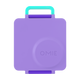 Omie omiebox hot and cold bento box purple plum colour