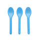 Omie cutlery set blue reusable utensils for kids lunchbox