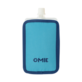 Omie omiechill freezable food pouch blue colour