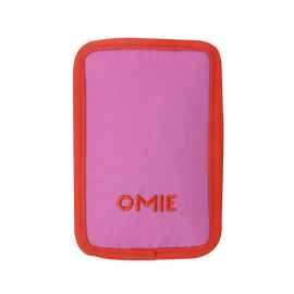 Omie omiechill freezable food pouch pink colour