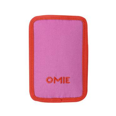 Omie omiechill freezable food pouch pink colour