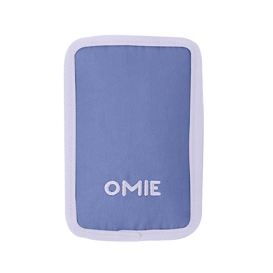 Omie omiechill freezable food pouch purple colour