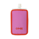 Omie omiechill freezable food pouch pink colour