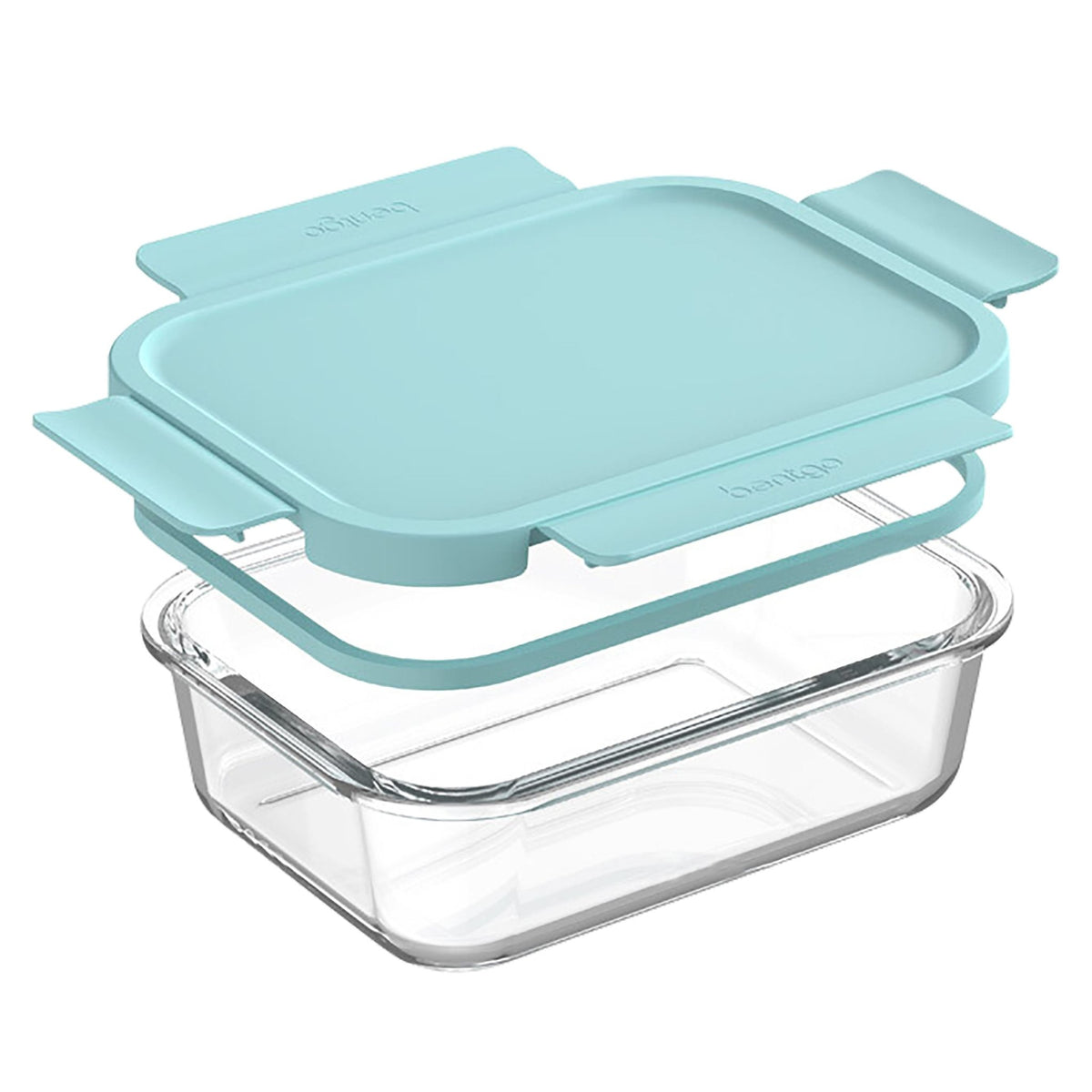 Bentgo 4 Piece Rectangle Glass Food Storage Set - BentoBliss