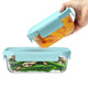 Bentgo 8 Piece Rectangle Glass Food Storage Set