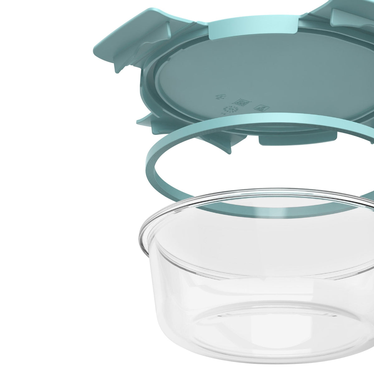 Bentgo 6 Piece Round Glass Food Storage Set - BentoBliss