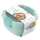 Bentgo all in one salad container coastal aqua colour with packaging