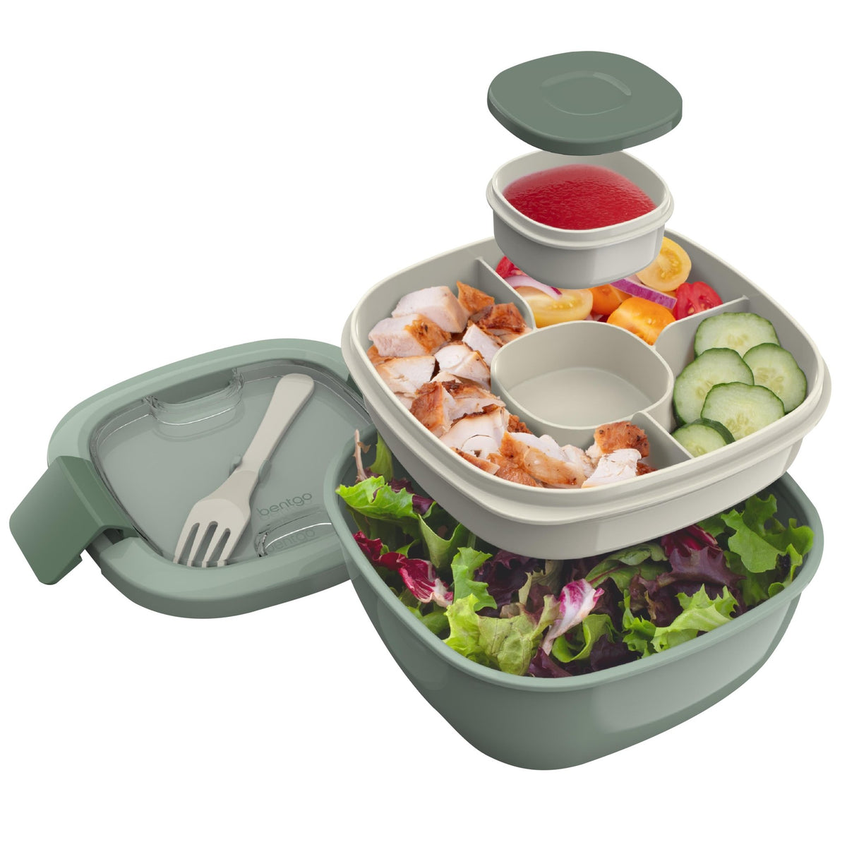 Bentgo All-In-One Salad Container - BentoBliss