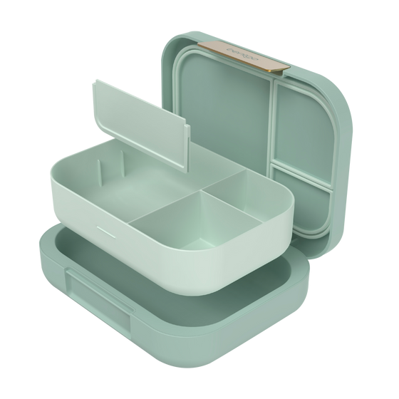 Bentgo modern lunch box leak resistant mint green colour with parts