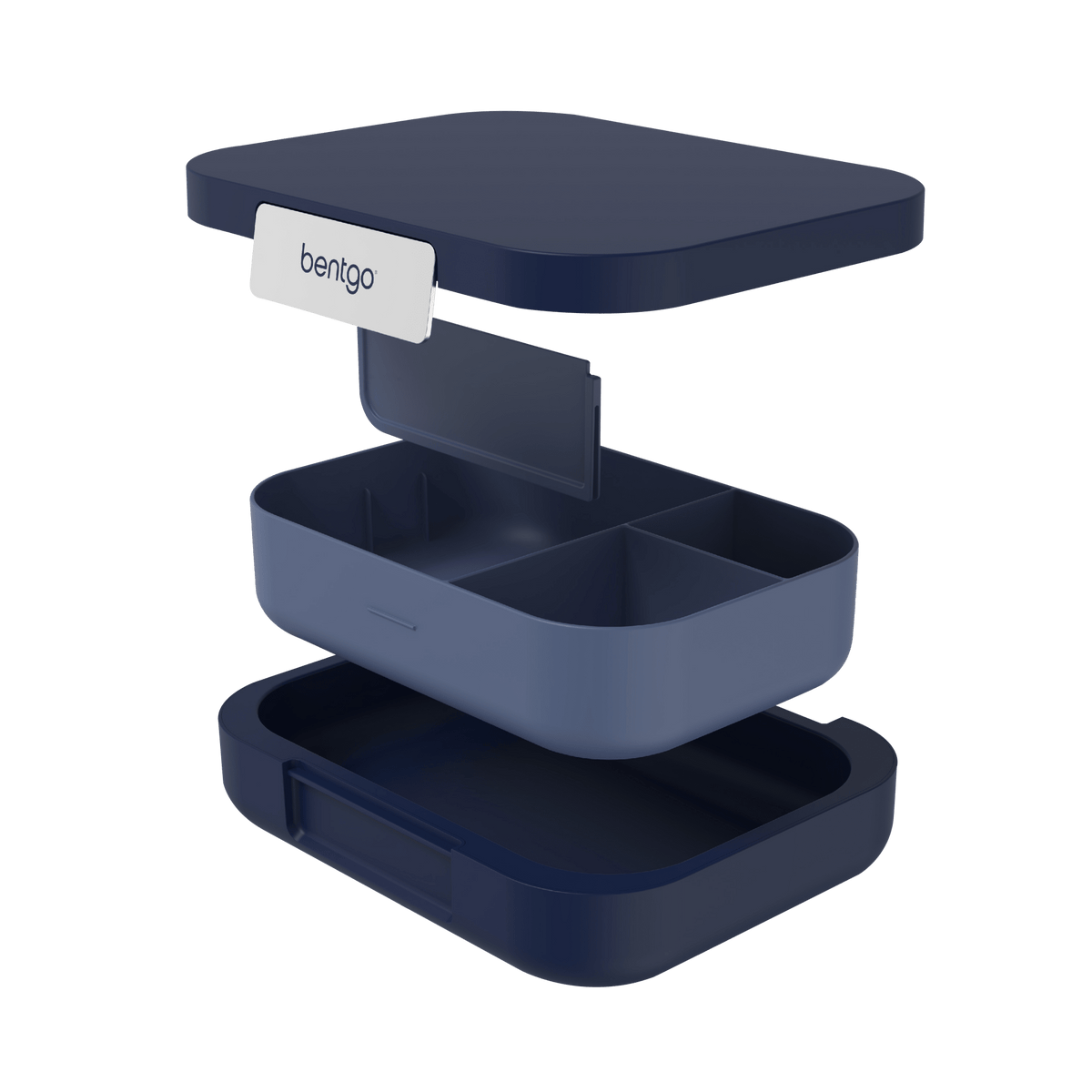 Bentgo Modern Lunch Box and Snack Cup Bundle - Navy - BentoBliss