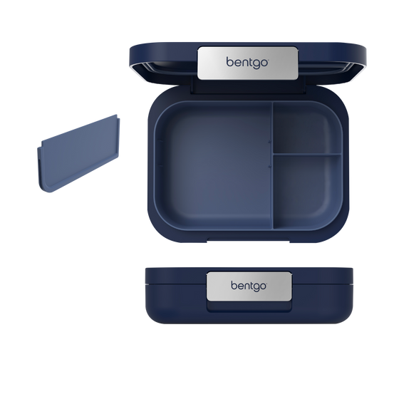 Bentgo modern lunch box leak resistant navy colour with parts