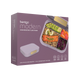 Bentgo modern lunch box leak resistant orchid colour packaging