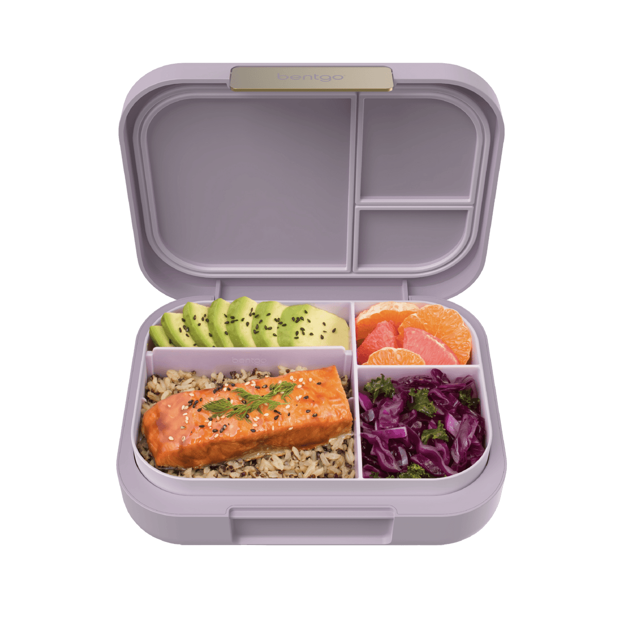 Bentgo Modern Lunch Box and Snack Cup Bundle - Orchid - BentoBliss