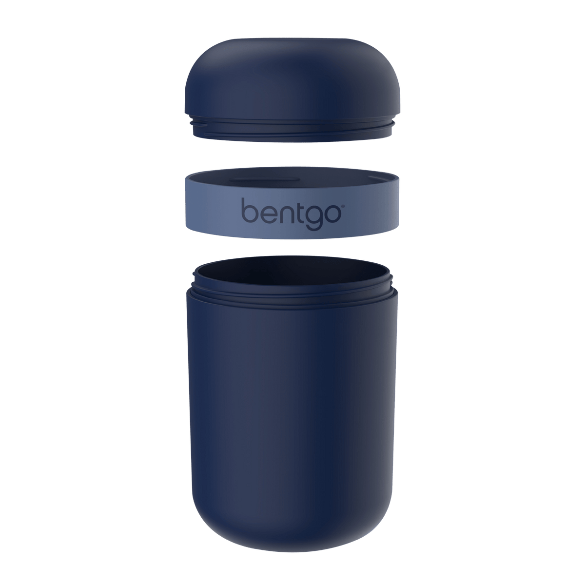 Bentgo Modern Lunch Box and Snack Cup Bundle - Navy - BentoBliss