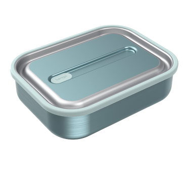 Bentgo stainless steel leak proof lunch box aqua colour