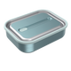 Bentgo stainless steel leak proof lunch box aqua colour