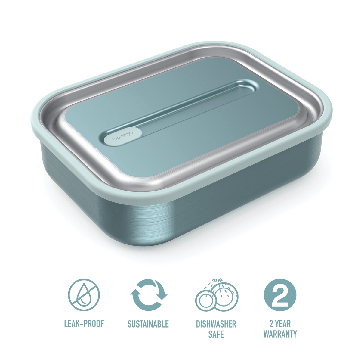 Bentgo Stainless Steel Leak Proof Lunch Box 1200ml - BentoBliss