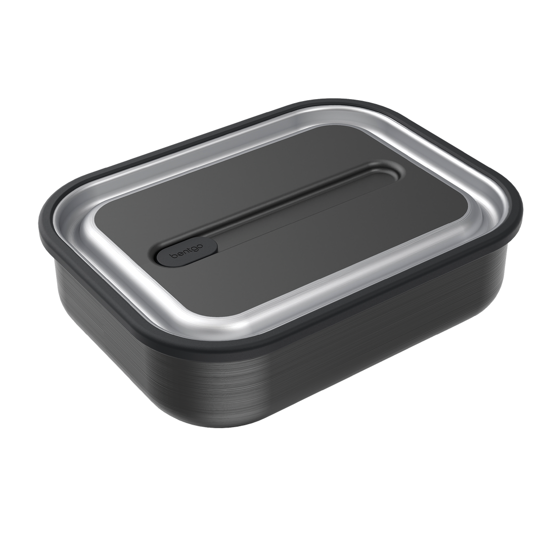Bentgo stainless steel leak proof lunch box carbon black colour