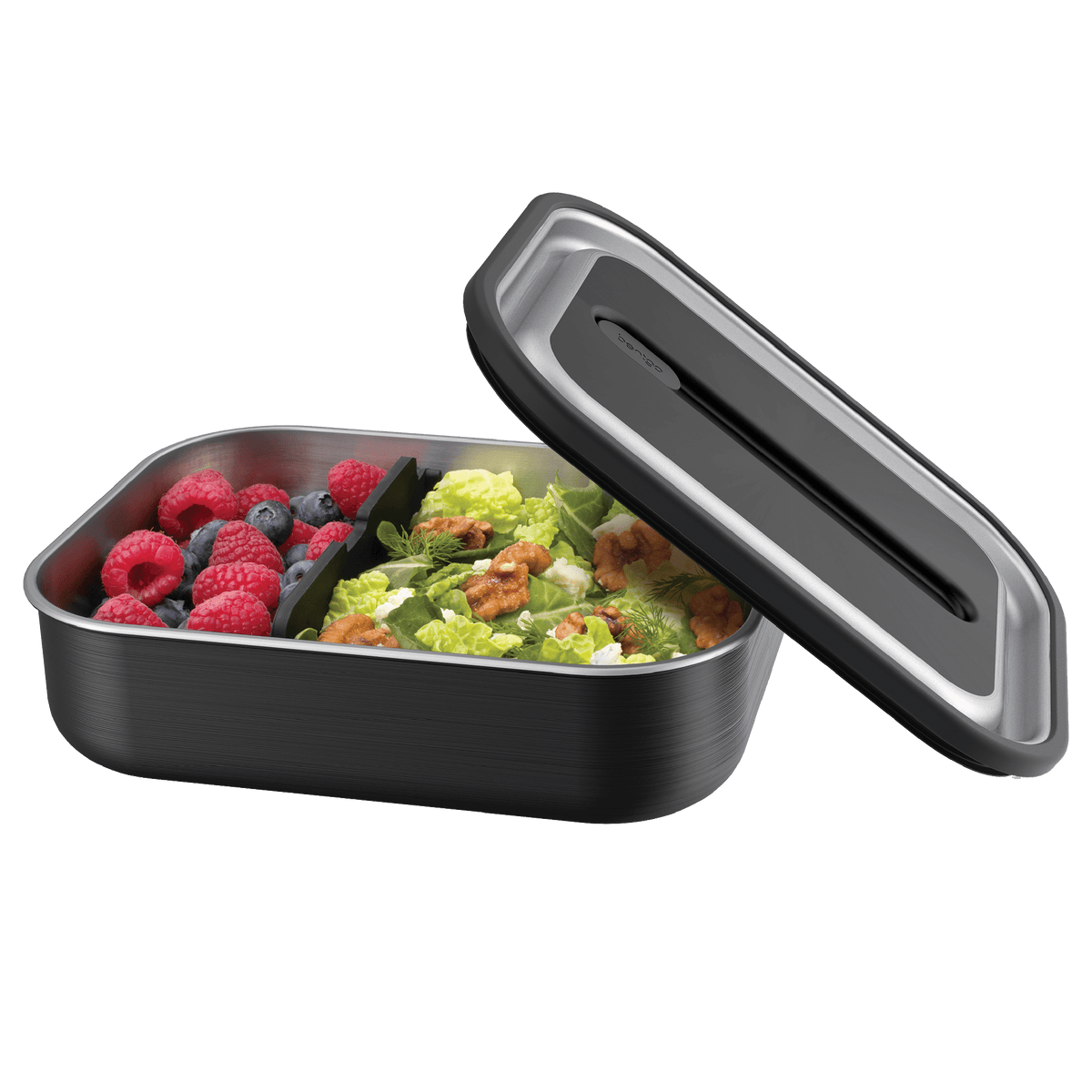 Bentgo Stainless Steel Lunch Box 1200ml And Insulated Lunch Bag Bundle - Black - BentoBliss