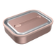 Bentgo stainless steel leak proof lunch box rose gold colour