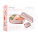 Bentgo stainless steel leak proof lunch box rose gold colour