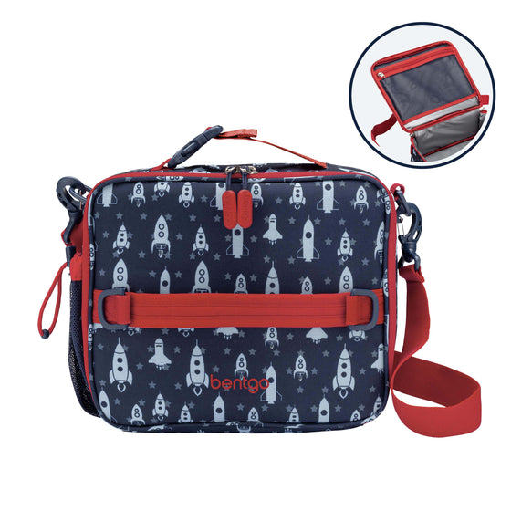 Bentgo Kids Print Lunch Bag - Space Rockets