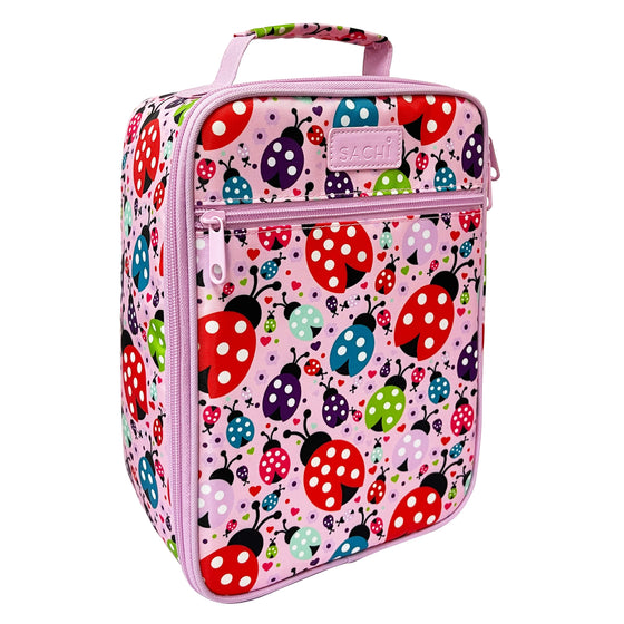 Sachi Insulated Lunch Tote Bag - Lovely Ladybugs