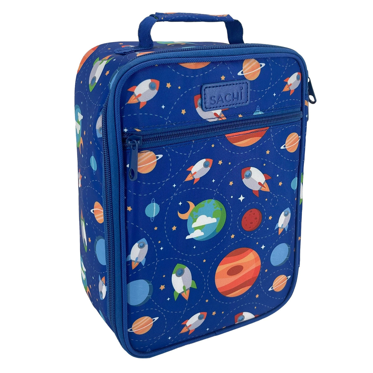 Sachi Insulated Lunch Bag, Food Jar & Bottle Bundle - Outer Space - BentoBliss