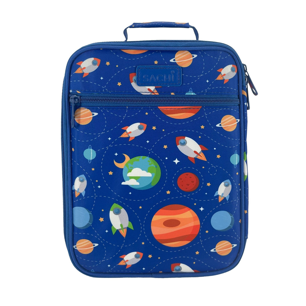 Sachi Insulated Lunch Bag, Food Jar & Bottle Bundle - Outer Space - BentoBliss