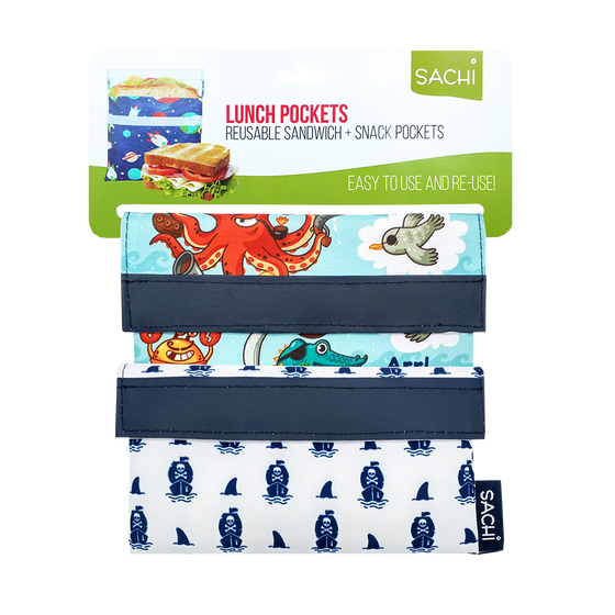 Sachi Lunch Pockets Set of 2 - Pirate Bay detail