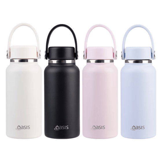 Oasis Stainless Steel Insulated Mini Bottle 300ml - BentoBliss
