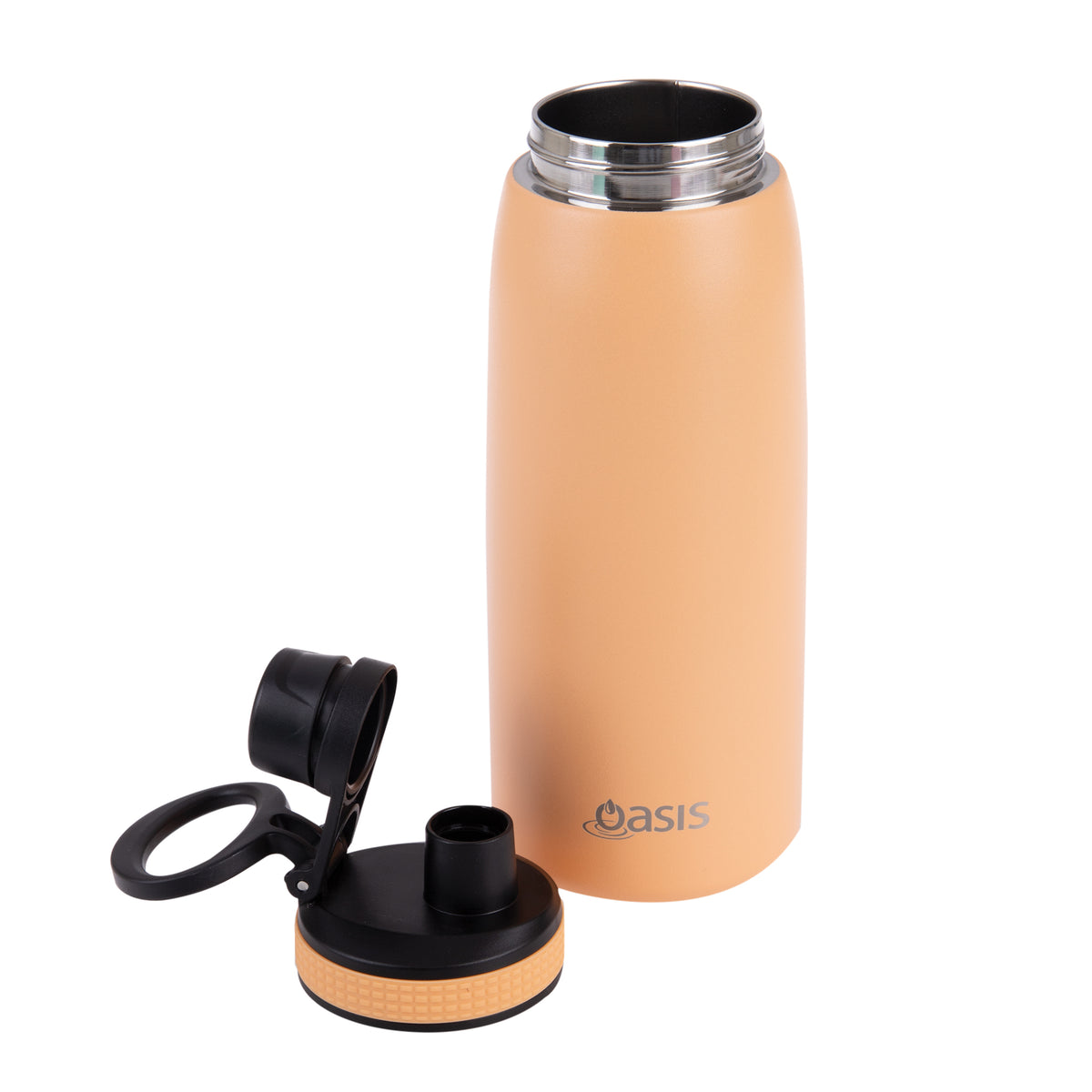 Oasis Insualted Sports Bottle With Screw Cap 780ml - Rockmelon - BentoBliss