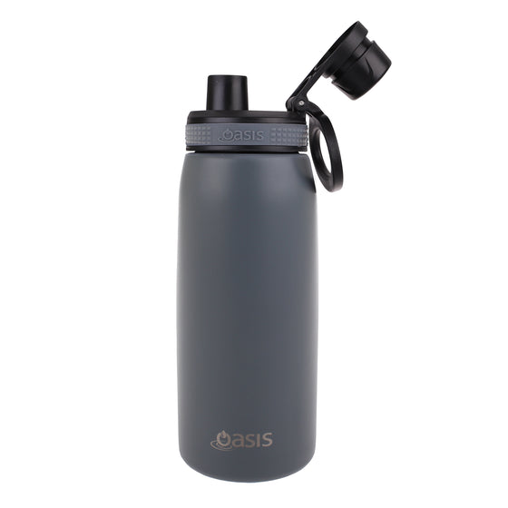 Oasis Insualted Sports Bottle With Screw Cap 780ml - Steel