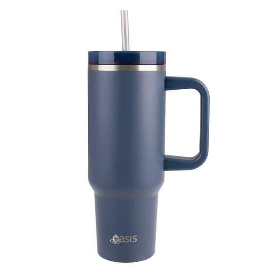 Oasis Stainless Steel Double Wall Insulated "Commuter" Travel Tumbler 1.2L