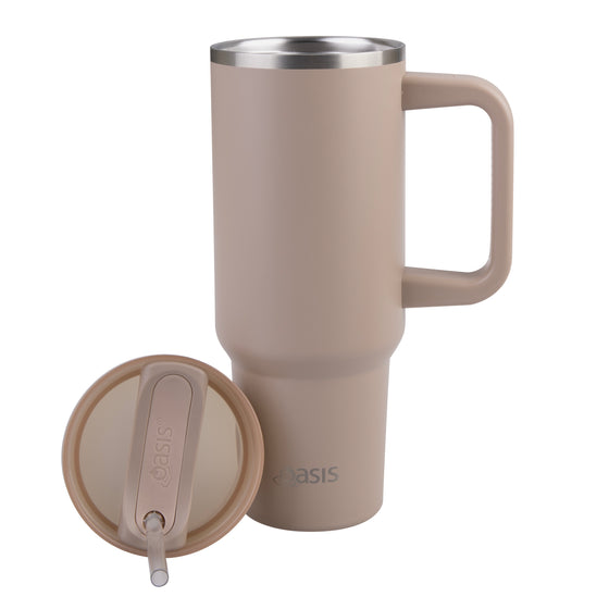 Oasis Stainless Steel Double Wall Insulated "Commuter" Travel Tumbler 1.2L