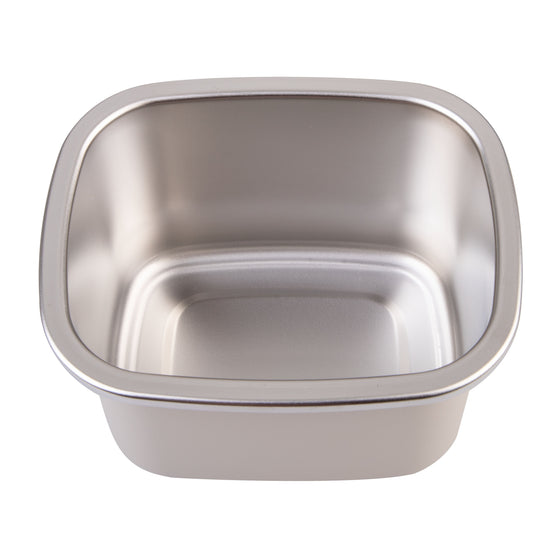 Oasis Microwave Safe Stainless Steel Rectangular Container 500ml