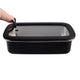 Oasis Microwave Safe Stainless Steel Rectangular Container 700ml