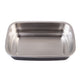 Oasis Microwave Safe Stainless Steel Rectangular Container 700ml