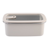Oasis Microwave Safe Stainless Steel Rectangular Container 1.1L