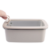 Oasis Microwave Safe Stainless Steel Rectangular Container 1.1L