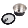 Oasis Microwave Safe Stainless Steel Round Container 680ml