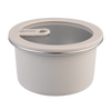Oasis Microwave Safe Stainless Steel Round Container 680ml