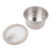 Oasis Microwave Safe Stainless Steel Round Container 680ml