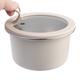 Oasis Microwave Safe Stainless Steel Round Container 680ml