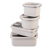 Oasis Microwave Safe Stainless Steel Round Container 680ml