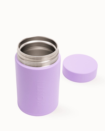 MontiiCo Insulated Snack Pot - Lilac detail