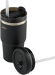 Avanti HydroQuench Insulated Smoothie Tumbler With 2 Lids 550ml - Black