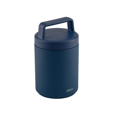 Avanti Insulated Food Jar With Handle 480ml in navy color, ideal for carrying hot or cold food on the go.