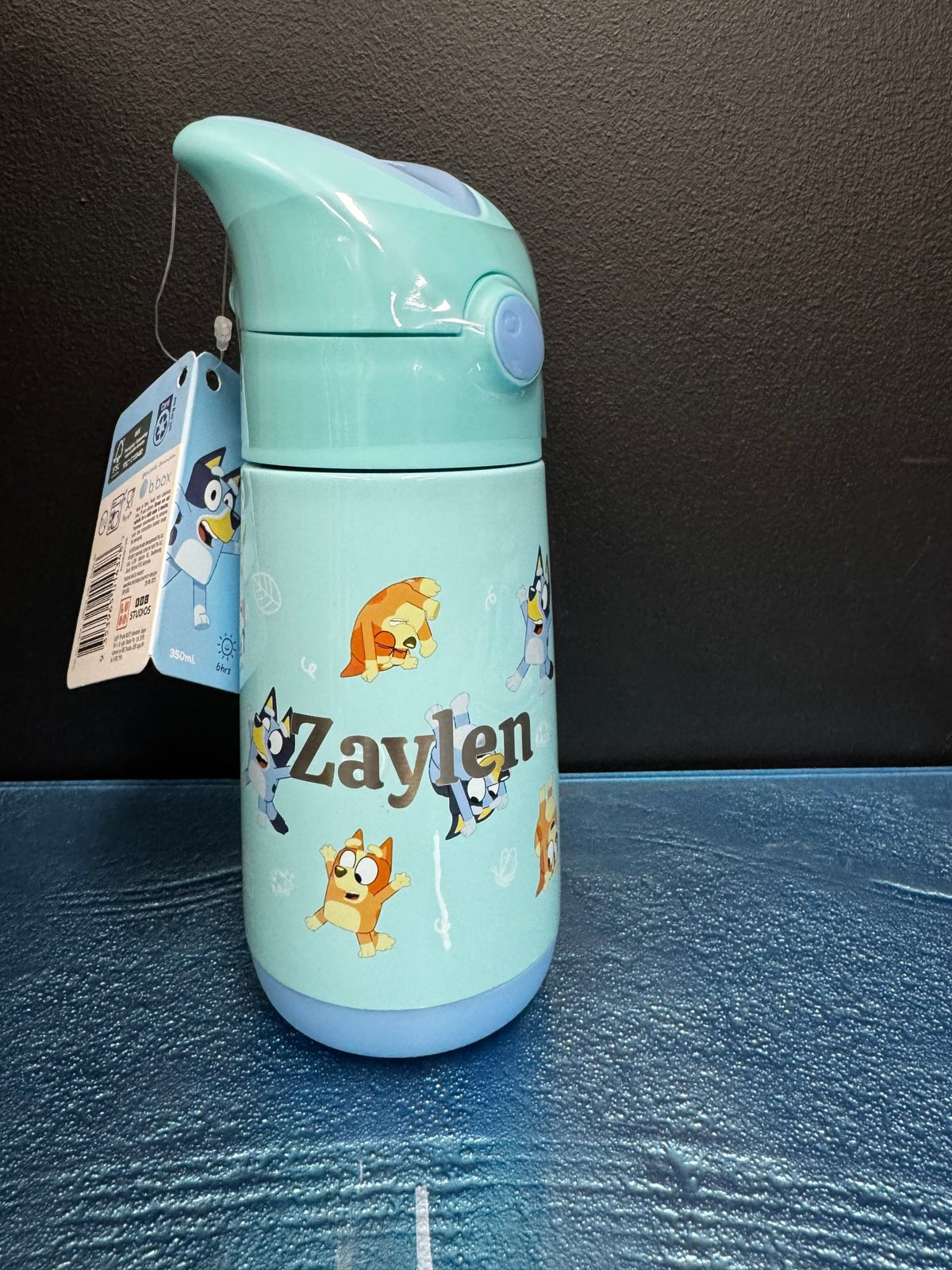 B.Box Insulated Drink Bottle 350ml - Bluey Playtime - BentoBliss